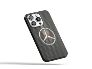 Mercedes Silicon Cover for Smartphone Design Minimal Style